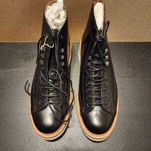 Grenson "Andy" Boots.  Black with White Sole.  Sz: US 9.5.  NWB